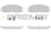 BREMSI BP2877 Brake Pad Set, disc brake